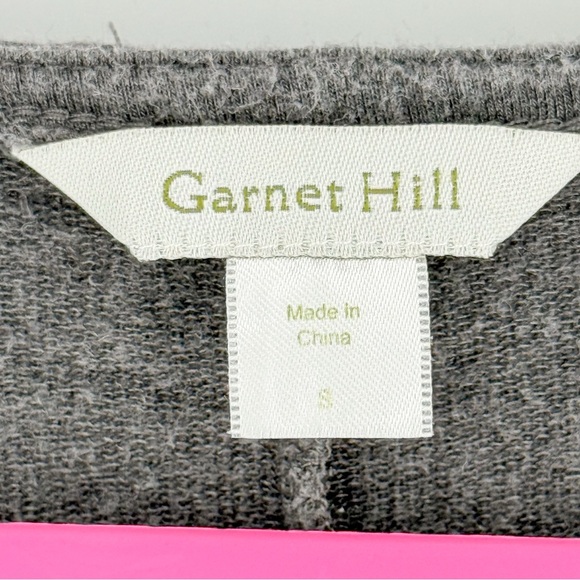 Garnet Hill Classic Gray Midi Dress - Picture 3 of 4